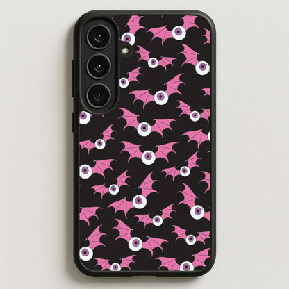 Bat Eye Pattern Phone Case for Galaxy S25FE