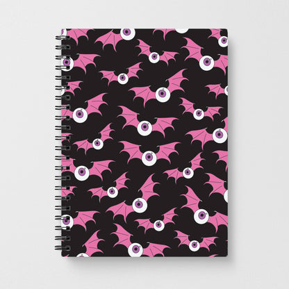 Bat Eye Pattern Notebook