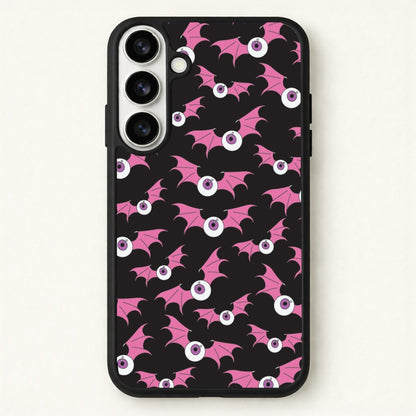 Bat Eye Pattern Phone Case for Galaxy S26