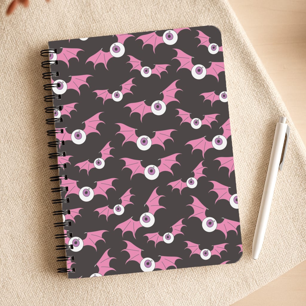 Bat Eye Pattern Notepad