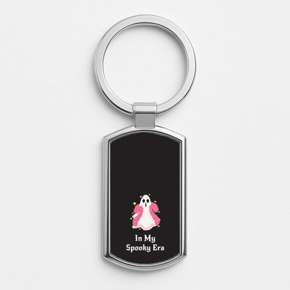 In My Spooky Era Silver Keyring