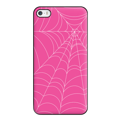 Pink Cobwebs Pattern Phone Case for iPhone 5 / 5s / SE 2016