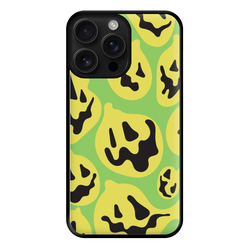 Green Pumpkin Pattern Phone Case