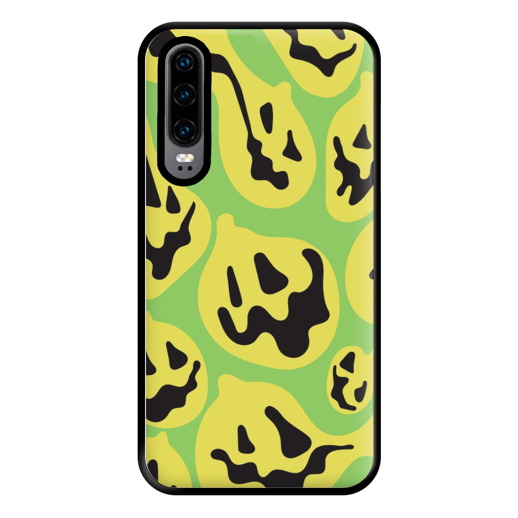 Green Pumpkin Pattern Phone Case for Huawei P30