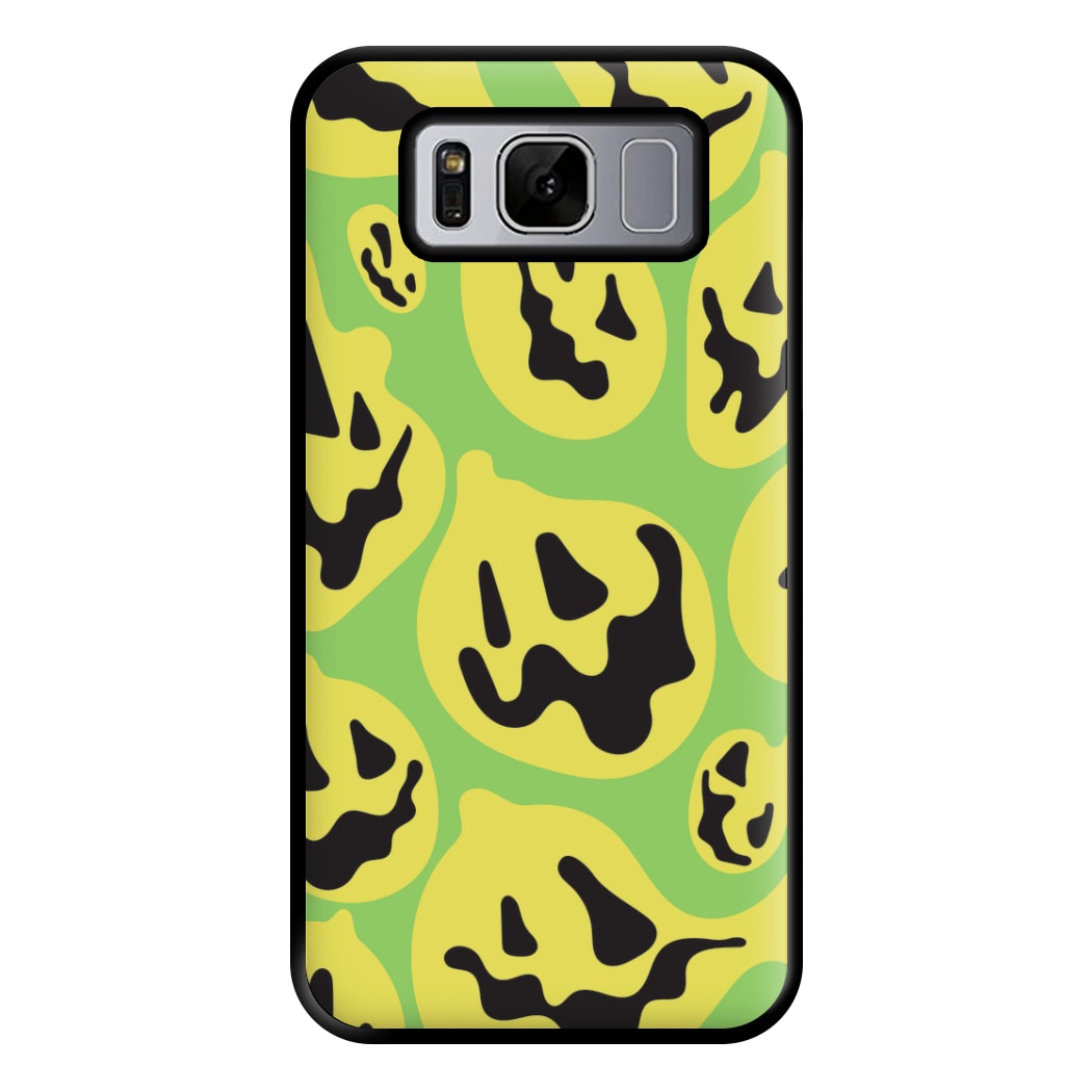 Green Pumpkin Pattern Phone Case for Galaxy S8 Plus