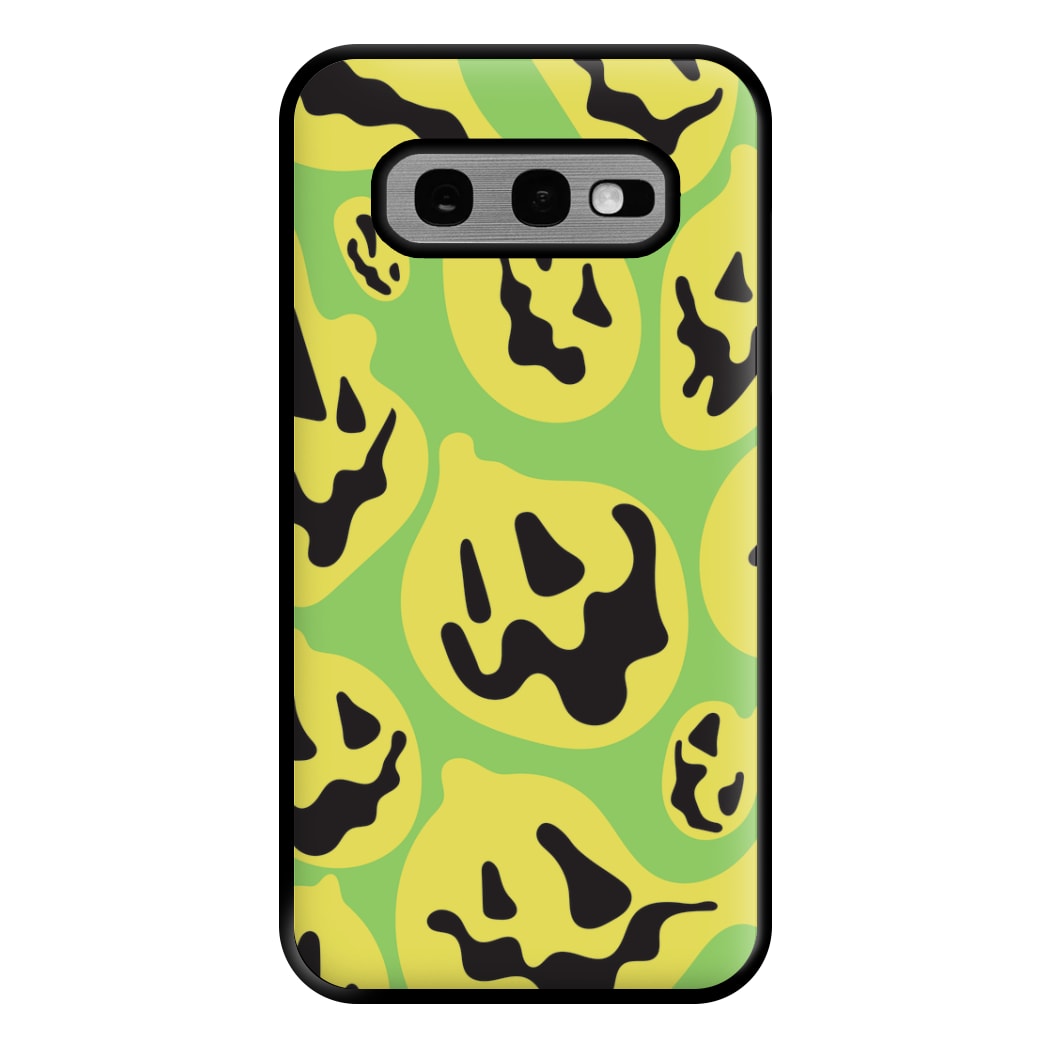 Green Pumpkin Pattern Phone Case for Galaxy S10e