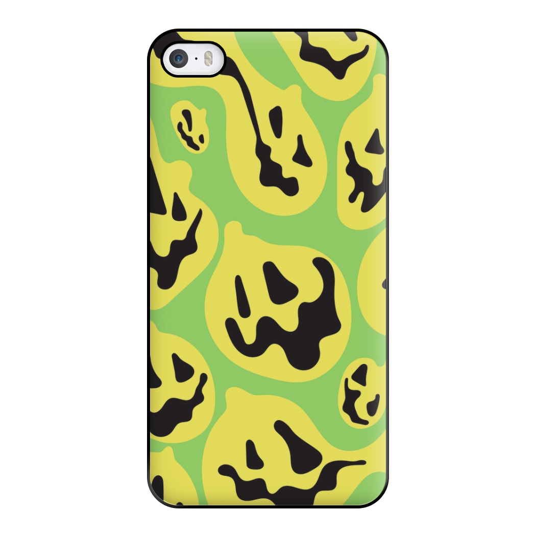 Green Pumpkin Pattern Phone Case for iPhone 5 / 5s / SE 2016