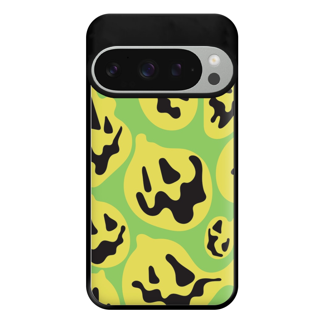 Green Pumpkin Pattern Phone Case for Google Pixel 9 Pro XL