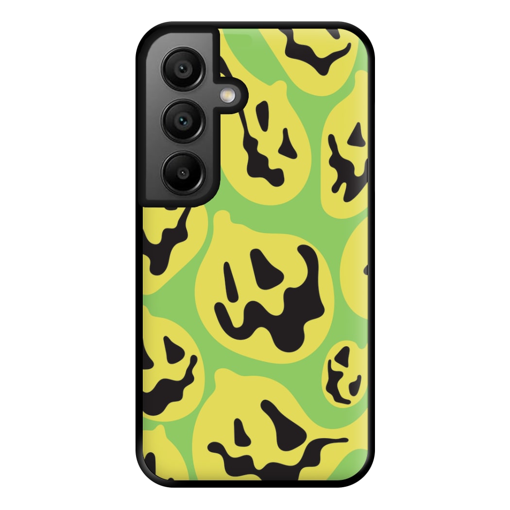 Green Pumpkin Pattern Phone Case for Google Pixel 8