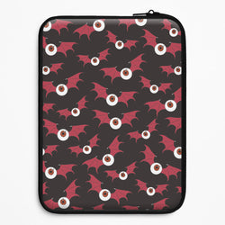Red Bat Pattern Universal Laptop Sleeve