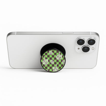 Green Middle Finger Phone Stand