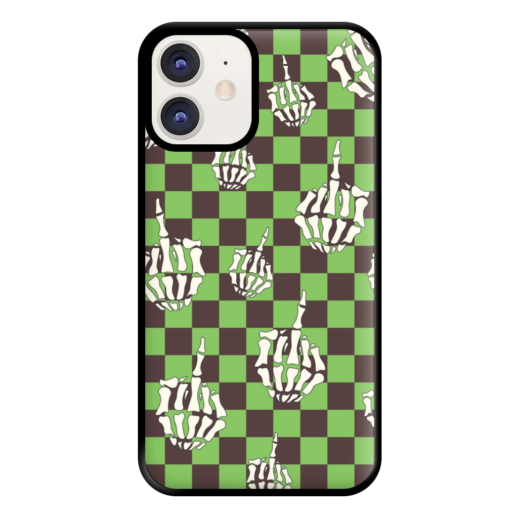 Green Middle Finger Phone Case for iPhone 11