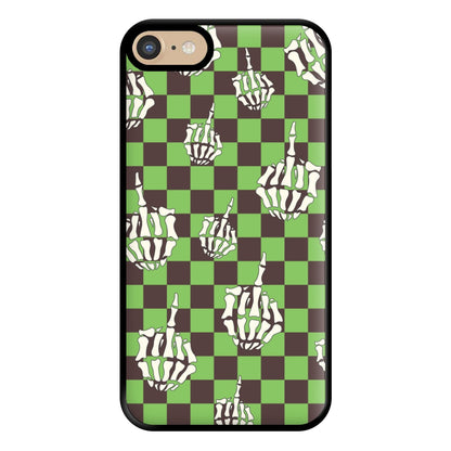 Green Middle Finger Phone Case for iPhone 6 / 7 / 8 / SE