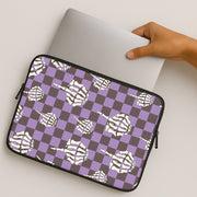 Purple Middle Finger Laptop Sleeve 2