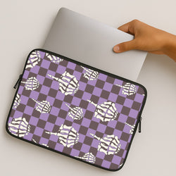 Purple Middle Finger MacBook Case