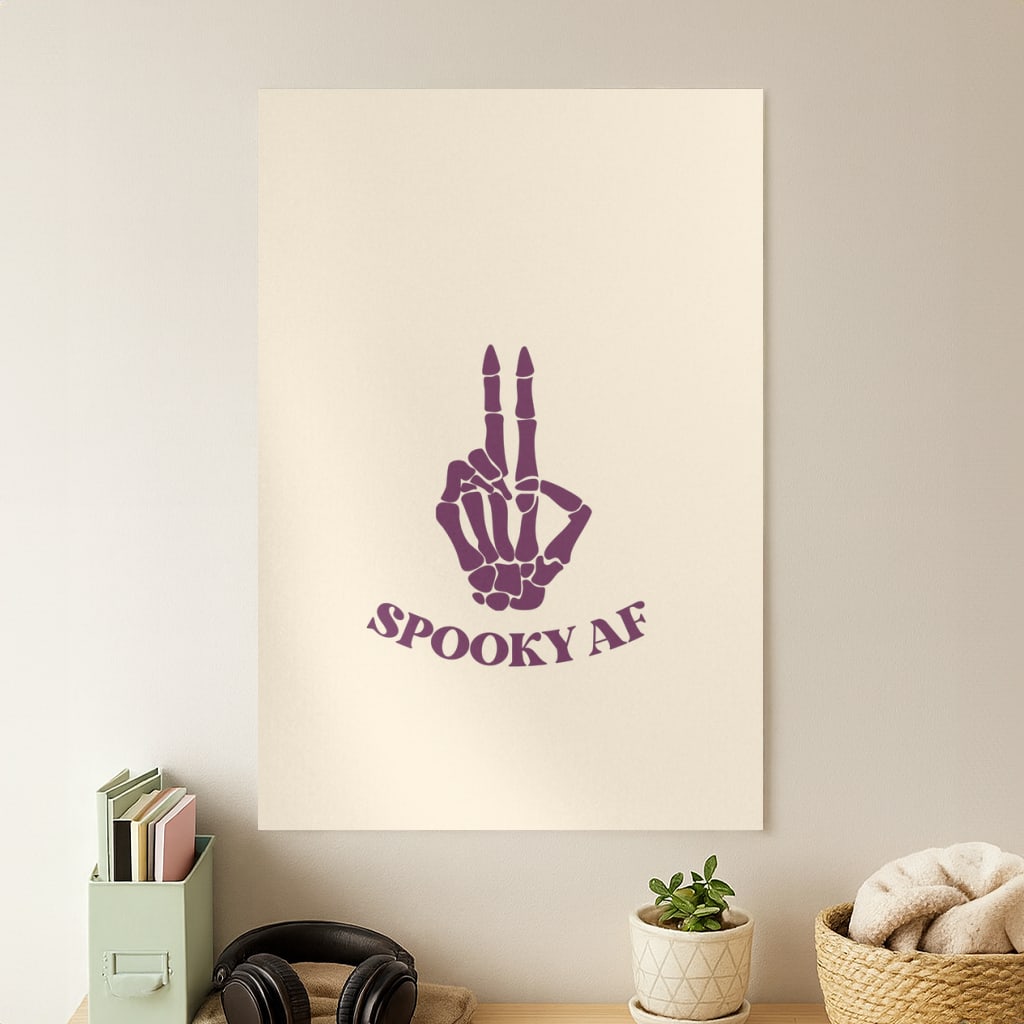 Spooky AF Poster