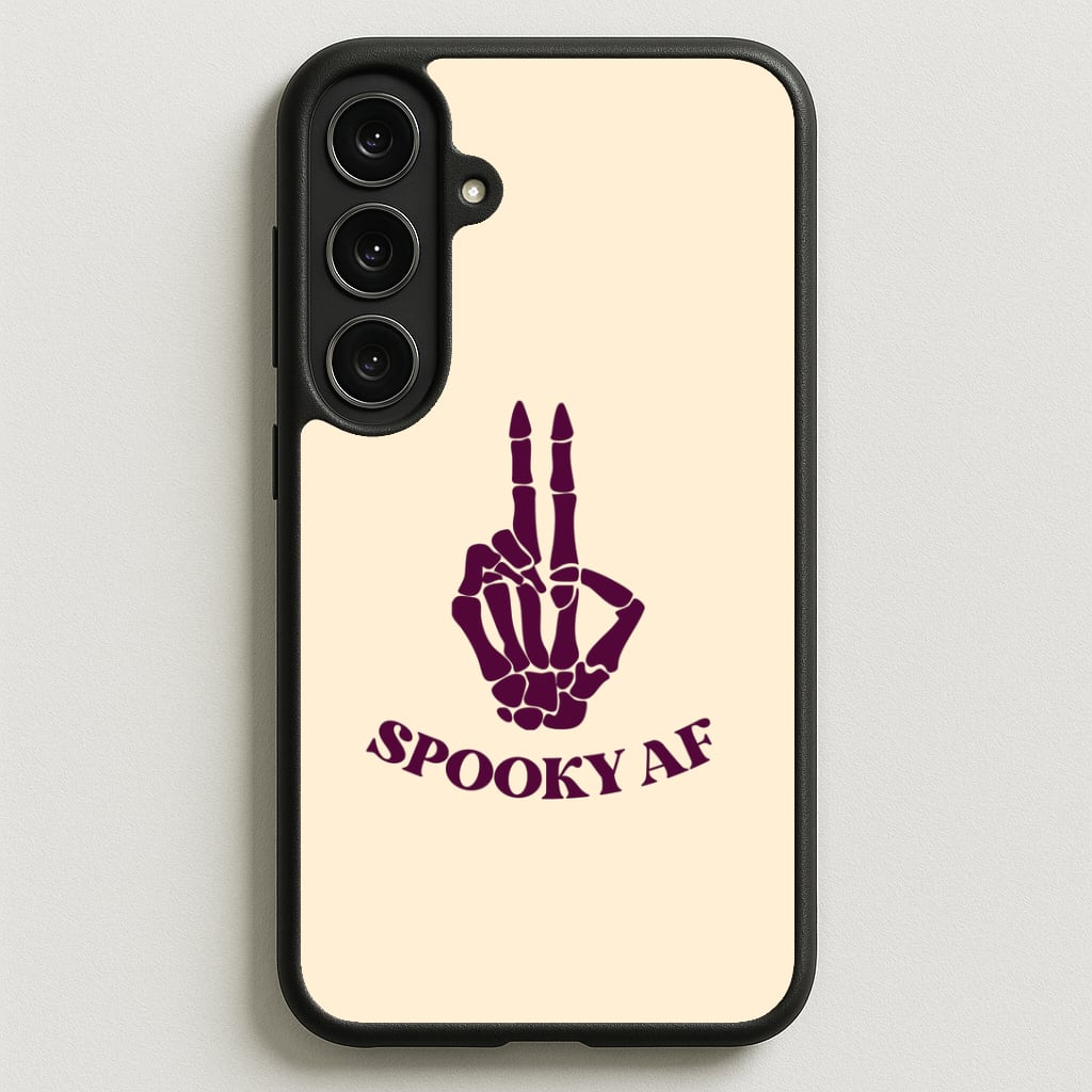 Spooky AF Phone Case for Galaxy S25FE