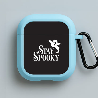 Stay Spooky  Blue AirPods Case