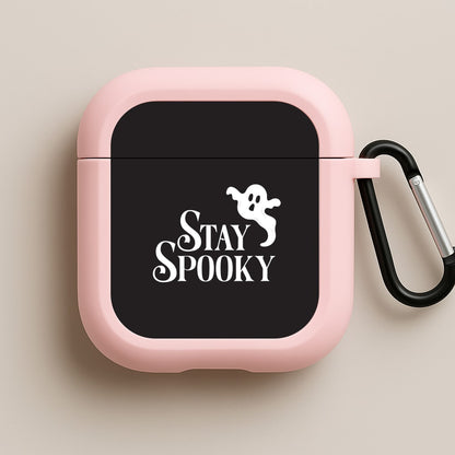 Stay Spooky  Pink AirPods Case