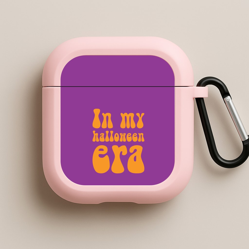 In My Halloween Era Pink AirPods Case