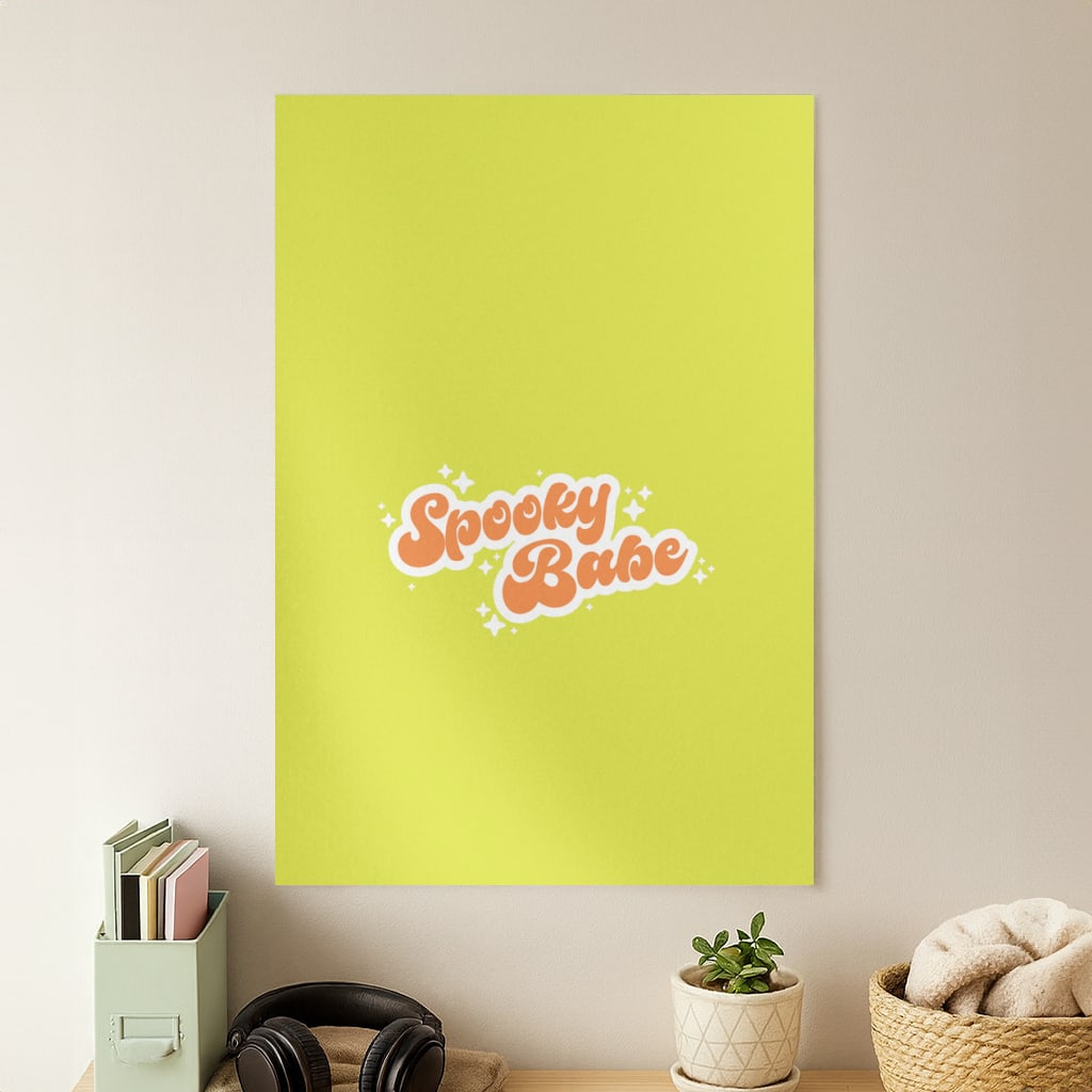 Spooky Babe Poster