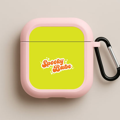 Spooky Babe Pink AirPods Case