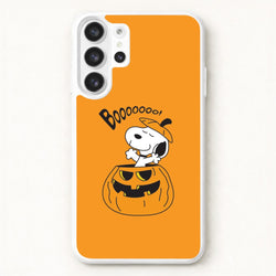 Cartoon Beagle Pumpkin Phone Case for Galaxy S26 Ultra