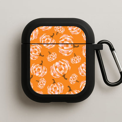 Disco Pumpkins Pattern AirPods Case