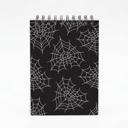 Spiderweb Hearts Pattern Notebook 4