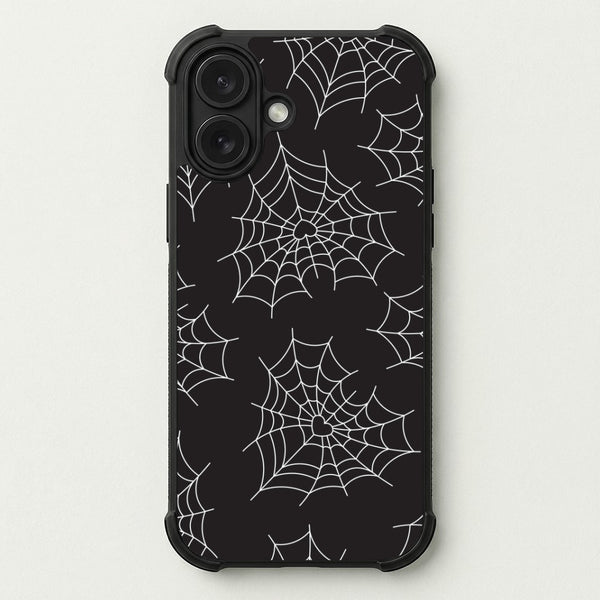 Spiderweb Hearts Pattern Phone Case — Bumper case