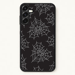 Spiderweb Hearts Pattern Phone Case for Galaxy A57