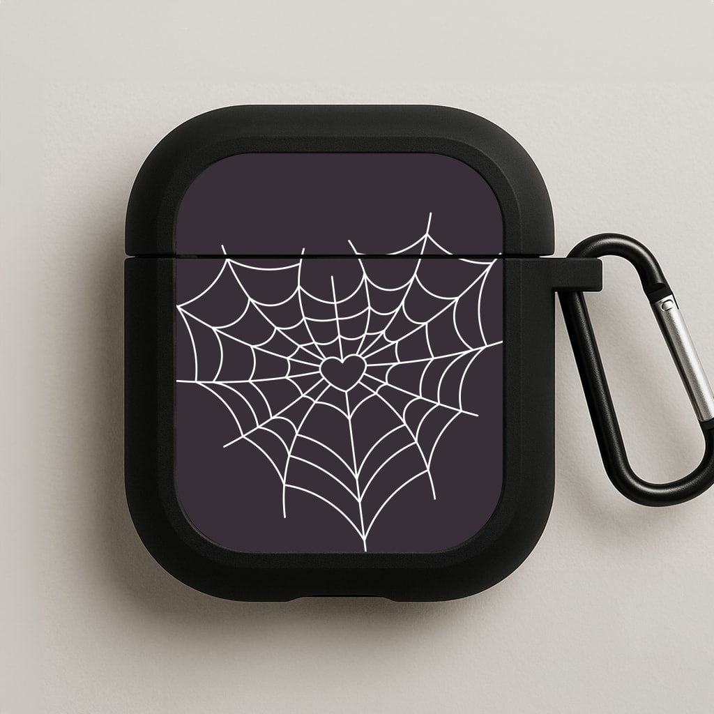 Spiderweb Hearts I AirPods Case