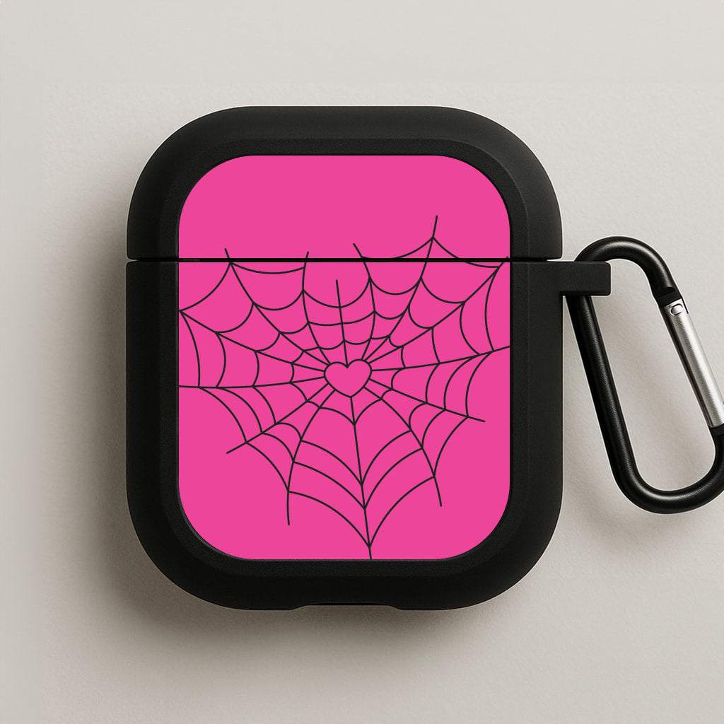 Spiderweb Hearts II AirPods Case