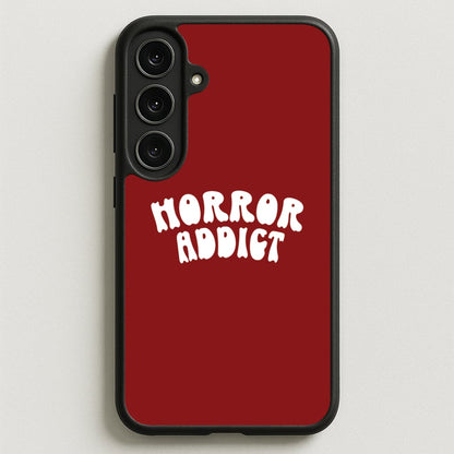 Horror Addict Phone Case for Galaxy S25FE