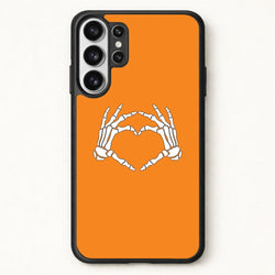 Skeleton Heart Phone Case for Galaxy S26 Ultra
