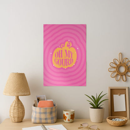 Oh My Gourd Art Print