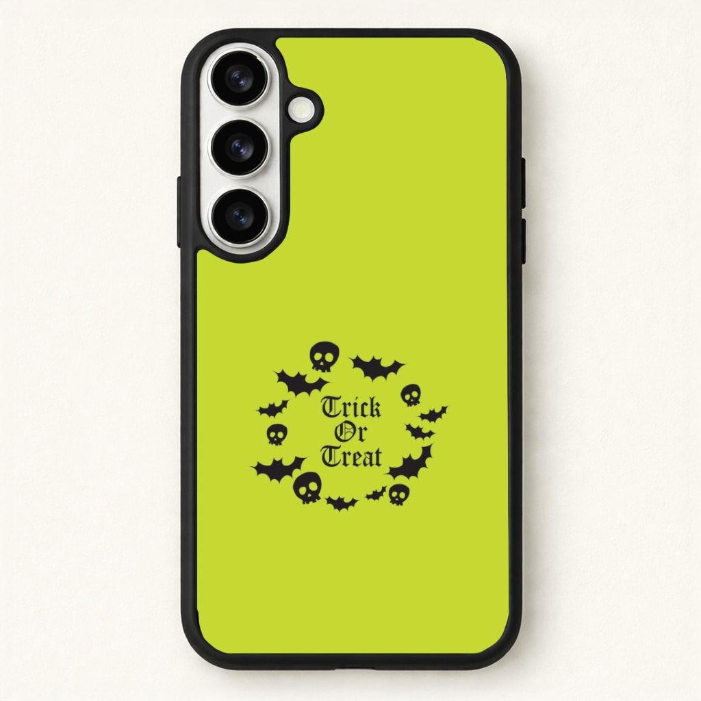 Trick Or Treat Wreath Phone Case for Galaxy S26