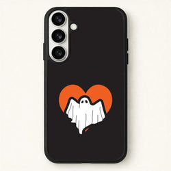 Ghost Heart Phone Case for Galaxy S26 Plus
