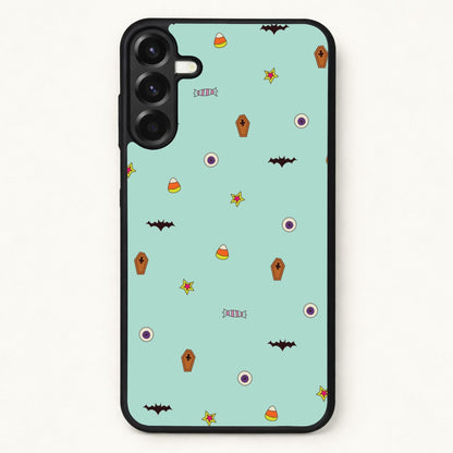 Minature Halloween Cartoons Pattern Phone Case for Galaxy A37
