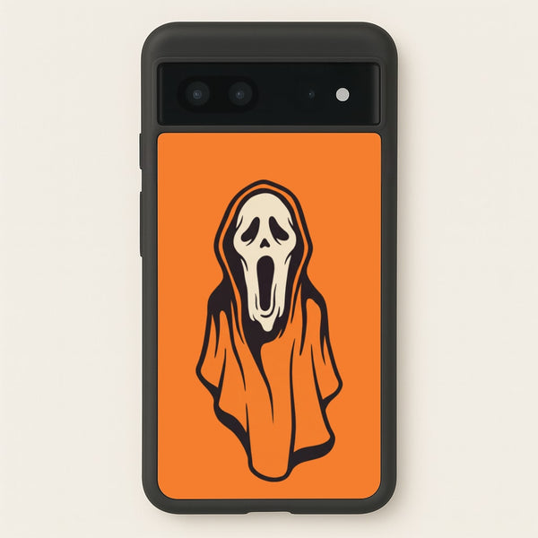 Orange Scream Phone Case - Google Pixel 7 / Standard
