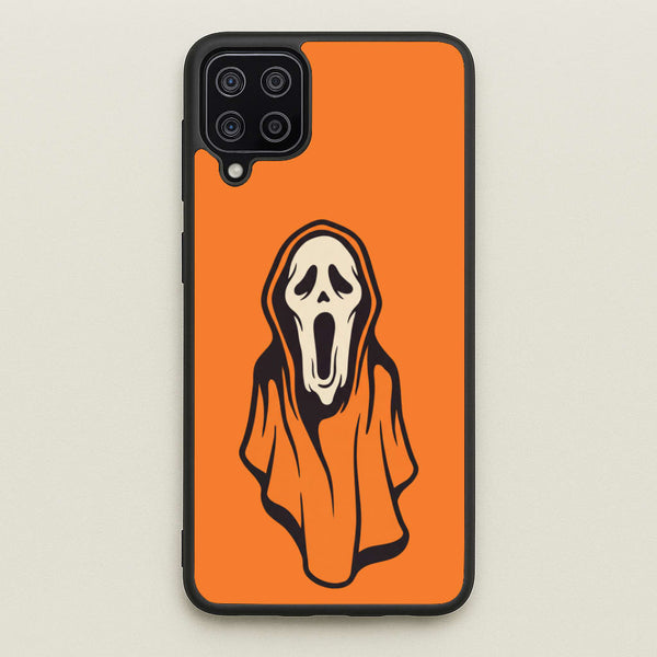 Orange Scream Phone Case - Galaxy A12 / Standard