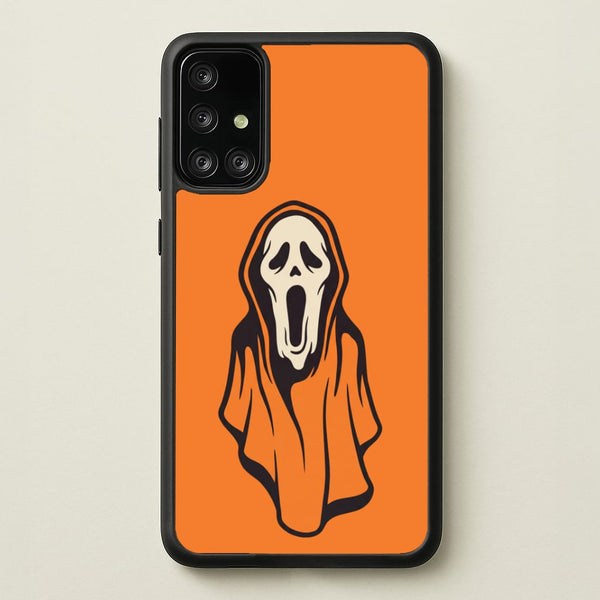 Orange Scream Phone Case - Galaxy A71 / Standard