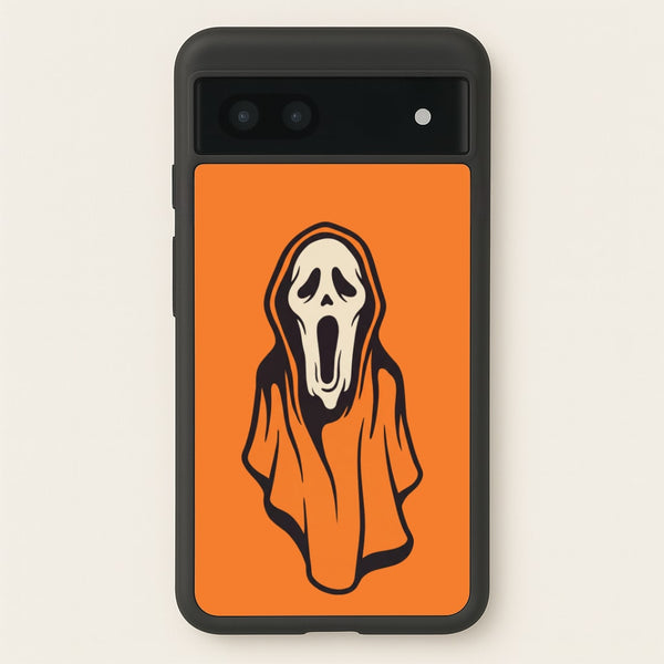 Orange Scream Phone Case - Google Pixel 7a / Standard