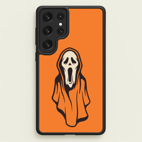 Orange Scream Phone Case - Galaxy S23 Ultra / Standard