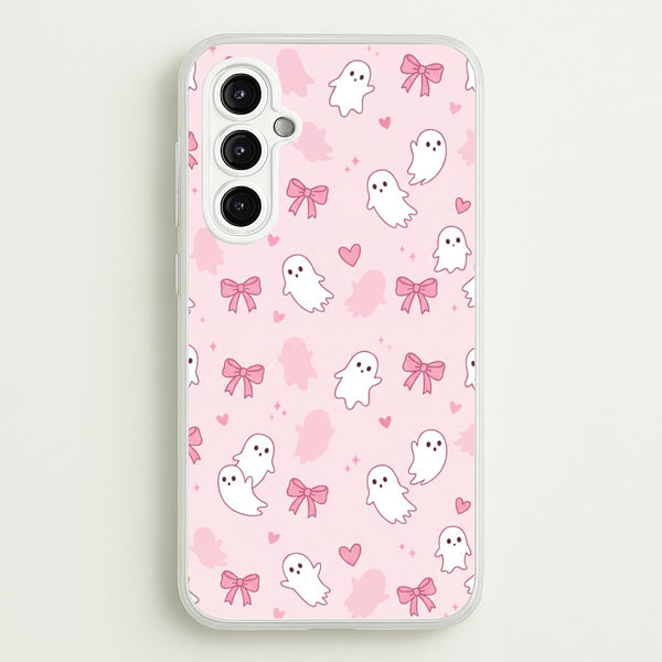 Pink Ghosts And Bows Phone Case - Galaxy A14 / Standard