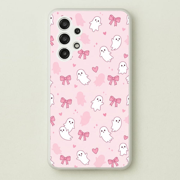 Pink Ghosts And Bows Phone Case - Galaxy A13 / Standard