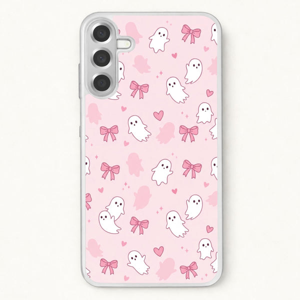 Pink Ghosts And Bows Phone Case - Galaxy A17 / Standard