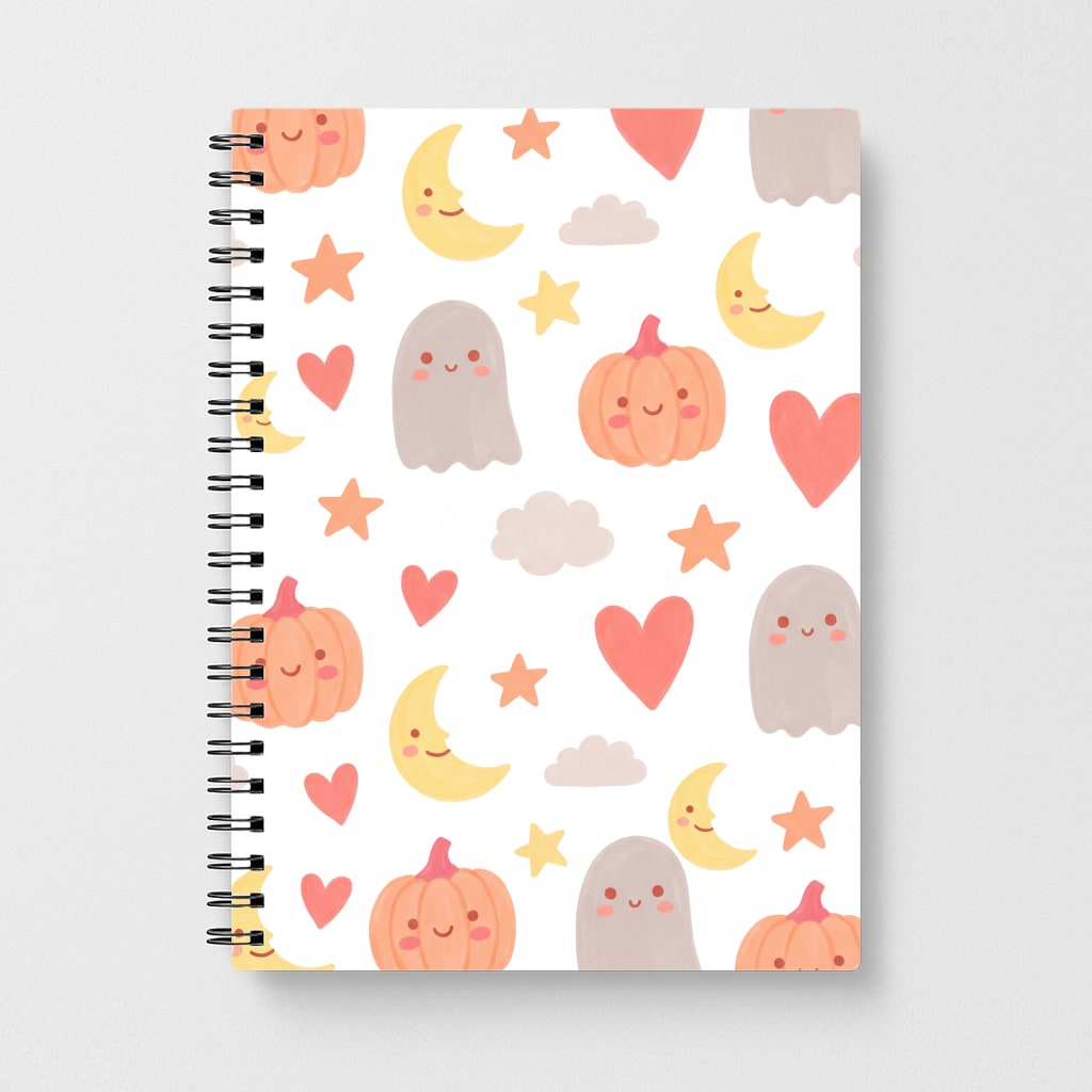 Sweet Halloween Friends Notebook
