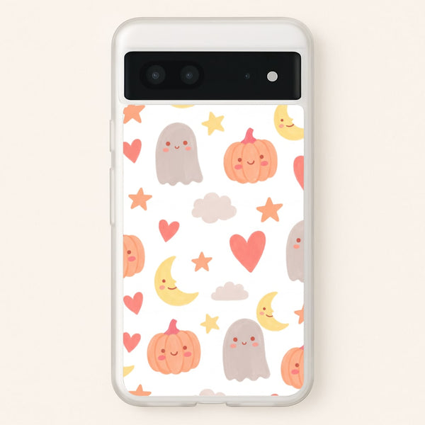 Sweet Halloween Friends Phone Case - Google Pixel 7 / Standard