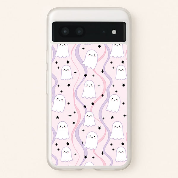 Wavy Ghost Pastels Phone Case - Google Pixel 7 / Standard
